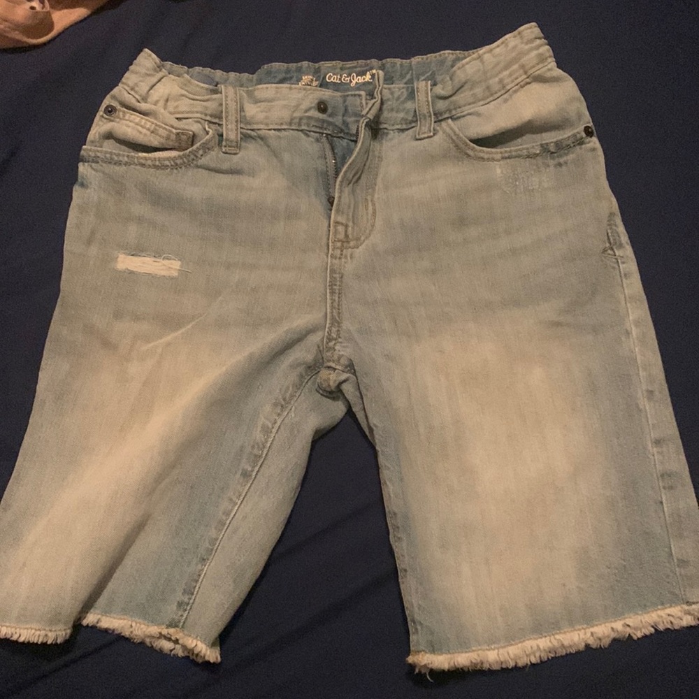 Boy jean shorts